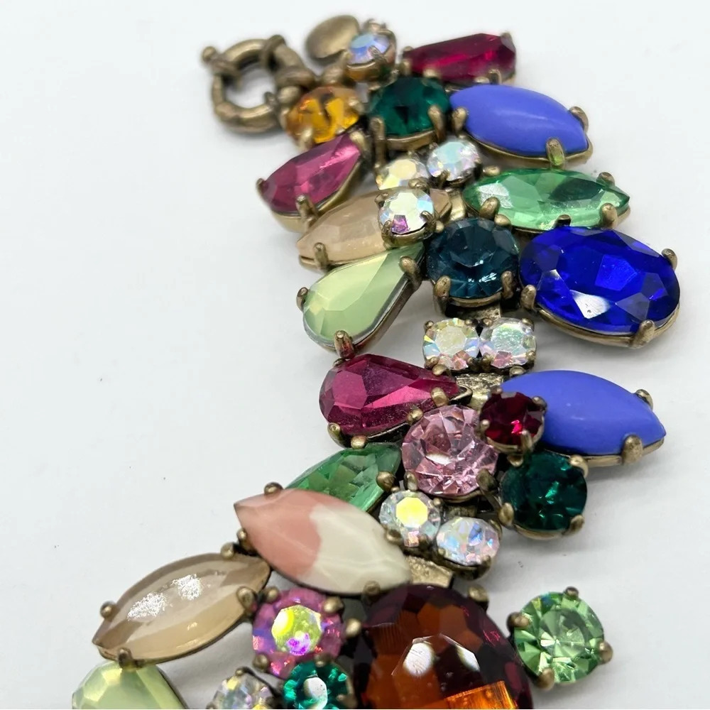 J. Crew Druzy Jeweled Bracelet - Picture 3 of 8